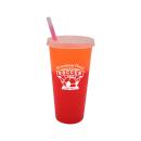 Orange to Tropical Red