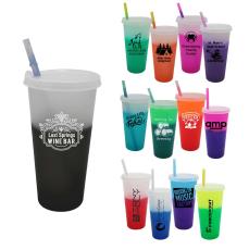 Mood&trade; 26 oz. Tumbler with Lid and Straw - New Additions
