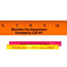 GlowLine 12 FluoroWood Ruler - Auto & Tools