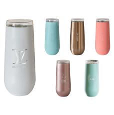 Vinglace&reg; 6 oz. Champagne Flute, Laser, Standard - New Additions