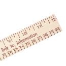 MeasureMaster 12 DualScale Wood Ruler