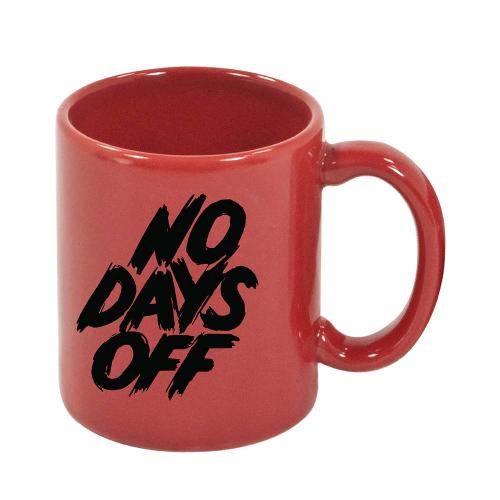 Drinkware - Made in the USA - RadiantRed 11oz Ceramic Coffee Mug