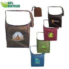 Recycled Tote with Digital Flair - Tote Bags