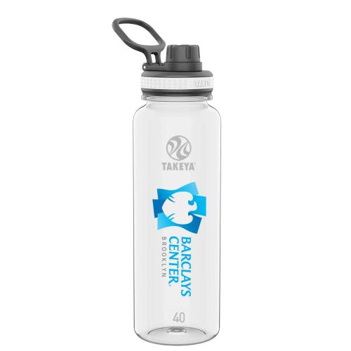 Drinkware - Sports Bottles - Takeya&reg; 40 oz. Tritan Water Bottle with Spout Lid, Full Color Digital