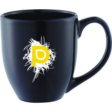 GlossWave 15oz Ceramic Mug Delight  This title highlights the glossy finish and offers a touch of artistry, maki - Drinkware