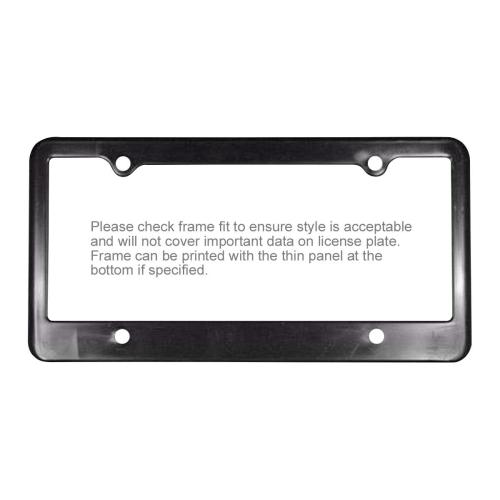 Occasions - Breast Cancer Awareness - PlateGuard Vibrant License Frame