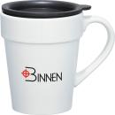 BistroBlend 10oz Ceramic Sip-Lid Mug