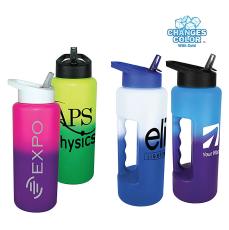 ChillShift Color-Changing 32oz Grip Bottle - Drinkware