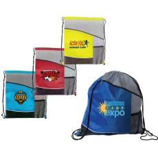 VarsityVibe Full Color Drawstring Sack - Backpacks