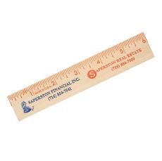 EcoMark 6 Natural Wood Ruler - New Additions