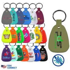 MicroHalt&trade; Western Saddle Key Tag, Full Color Digital - USA Connect - Awards and Gifts