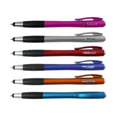 GlideWrite Stylus Pen - Full Color, Black Ink - Breast Cancer Awareness