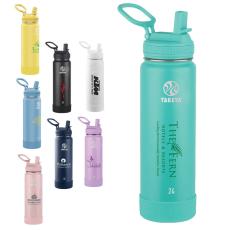 Takeya&reg; 24 oz. Actives with Straw Lid - Metal Bottles