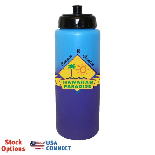 Sports Bottles | Mood™ 32 oz. Sports Bottle With Push 'n Pull Ca