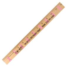 RibbonReflections Wood Ruler - Clear Finish - Rulers