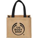 EcoCharm Mini Black Jute Tote