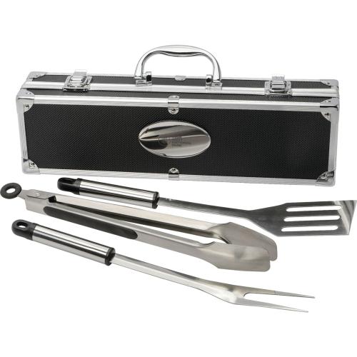 Sports & Outdoors - Grills & BBQ Accessories - GrillMaster Deluxe BBQ Set