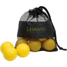 FoamFlight Yellow Golf Ball Practice Set - Golf Accessories