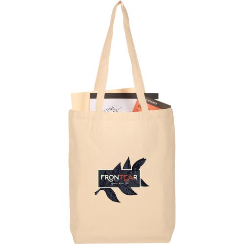 Bags - Tote Bags - EcoWide Cotton Tote - Customizable Organic Bag