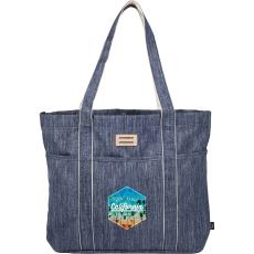 The Goods Navy Heather Carry All Tote - Awards and Gifts