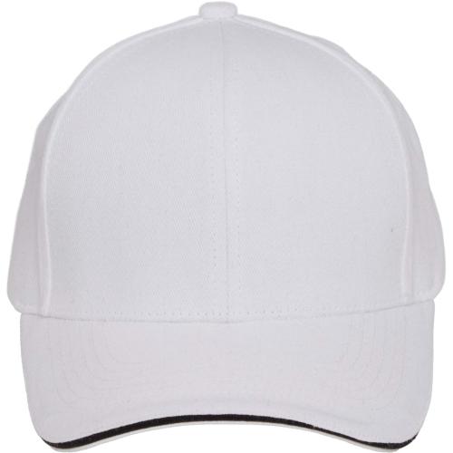 Apparel - Headwear - Caps - Recycled Cotton Twill 6 Panel Split Peak Ballcap