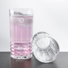 CrystalSip 12.5oz Etched Hiball Glass - Hiball Glasses