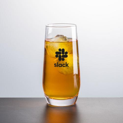 Drinkware - Barware - Hiball Glasses - GlacierCurve 18oz Custom Glass Set