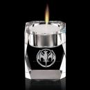 LumiCrystal Black Candle Set