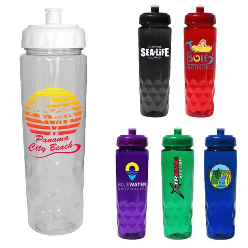 Drinkware - Sports Bottles - EcoWave 24oz PET Bottle - PushCap Edition