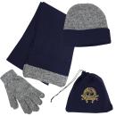NAVY WITH GRAY