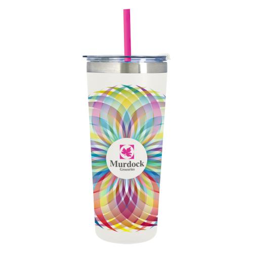 Drinkware - Tumblers - Innovista 24oz Vivid Steel Tumbler