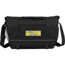 EcoCommute Black Messenger Bag