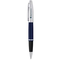Cross Calais Rollerball Pen - Chrome and Blue Lacquer - Desk & Office