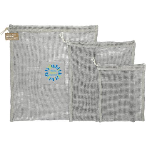 Bags - Travel Accessories - EcoWave Trio Mesh Travel Pouch Set