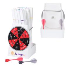 Bullseye Dart Game & Pen Holder - Desk & Office