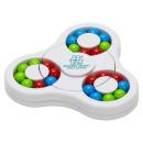 MindMaze Stress Spinner - White Puzzle Fun