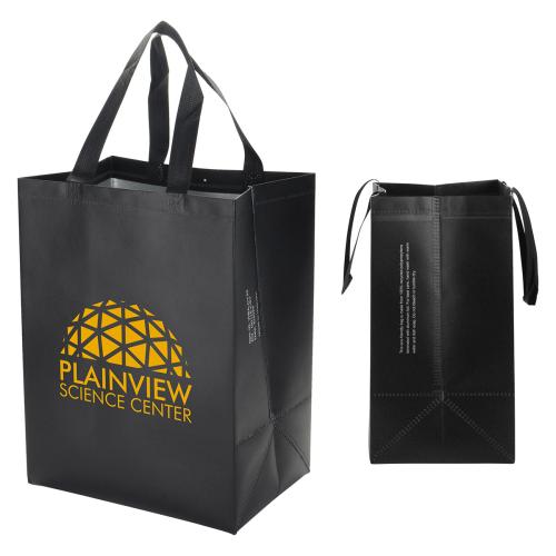 Bags - Cooler Bags - Calypso 75GSM Recycled Non-Woven Polypropylene Heat-Sealed Insulated Tote
