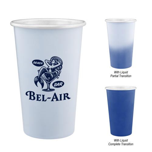 Drinkware - Cups - Plastic Cups - Chameleon 15oz Recycled Mood Cup