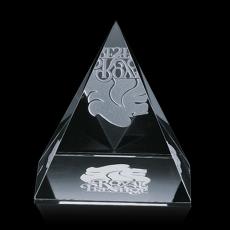 Crystal Apex Prism Award - Paperweights