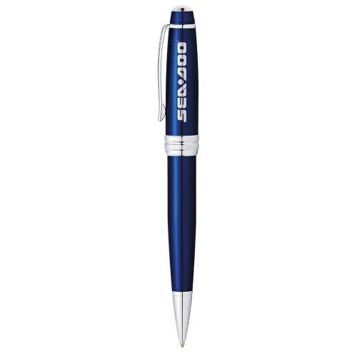 Pens & Writing - Cross Bailey Lacquer Ballpoint Pen - Blue