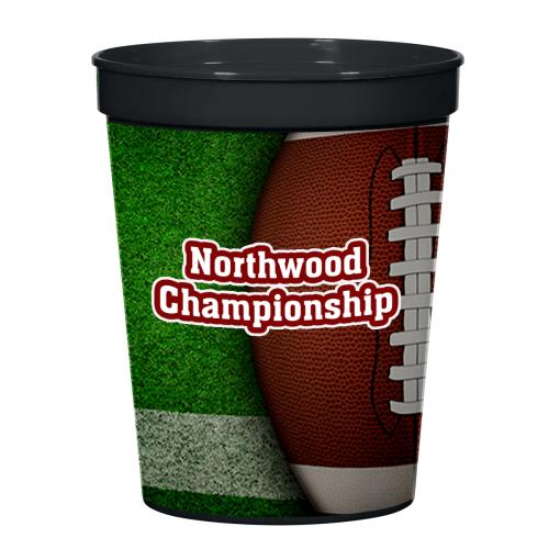 Drinkware - Cups - Plastic Cups - EcoChamps 16oz Vibrant Stadium Cup