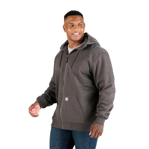 GridGuard Men's Zip Fleece Hoodie