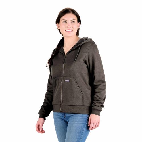 WarmGrid Women's Fleece Zip Hoodie