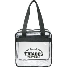 ClearGuard Stadium Zipper Tote - Bags