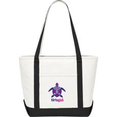 NauticaBleach 18oz Canvas Tote - Tote Bags