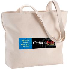 EcoZip Canvas Shopper Tote - 12oz Cotton - Tote Bags