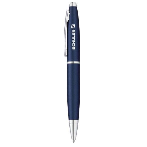 Pens & Writing - Cross Calais Ballpoint Pen - Matte Metallic Midnight Blue