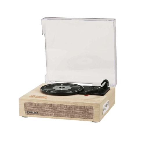Technology - Speakers - GrooveSync Walnut Turntable Speaker