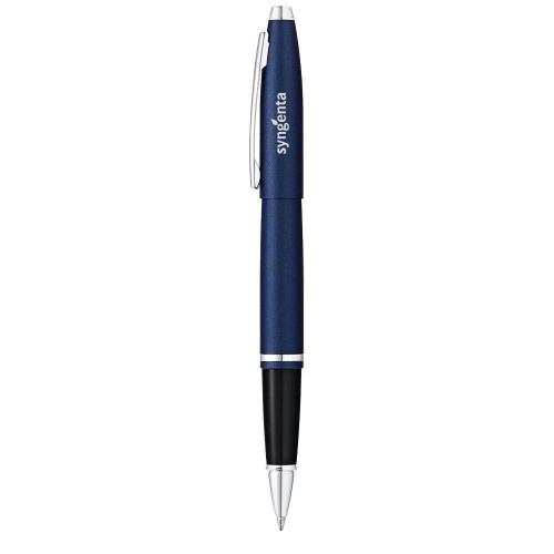 Pens & Writing - Cross Calais Rollerball Pen - Matte Metallic Midnight Blue
