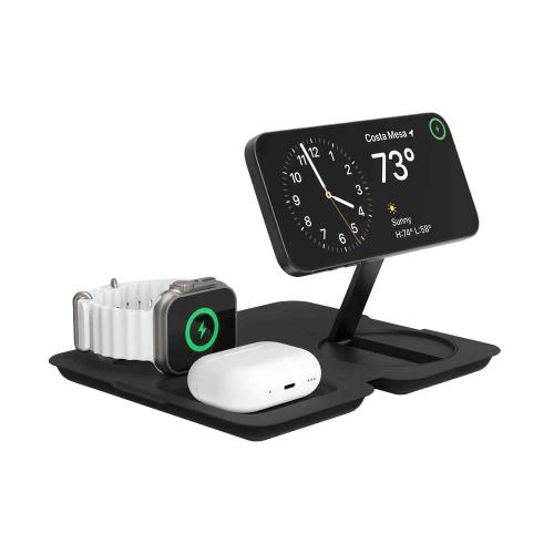 Technology - Wireless Chargers - Flextune 3-in-1 Imprint Wireless Charger